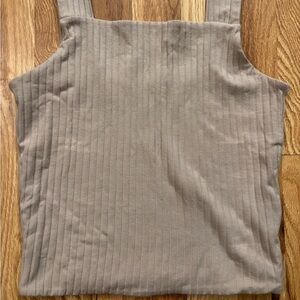 Ribbed pink Women's Top